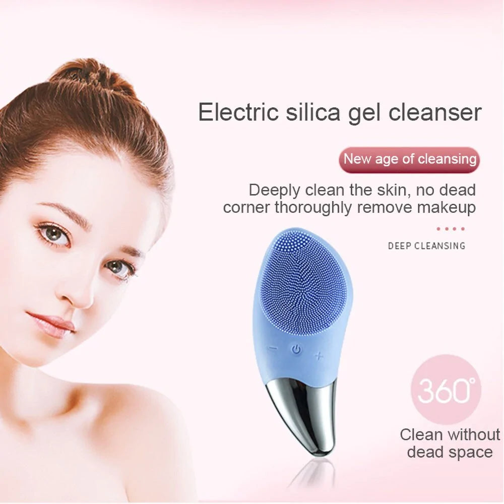 Mini Electric Facial Cleansing Brush Mini Electric Facial Cleansing Brush