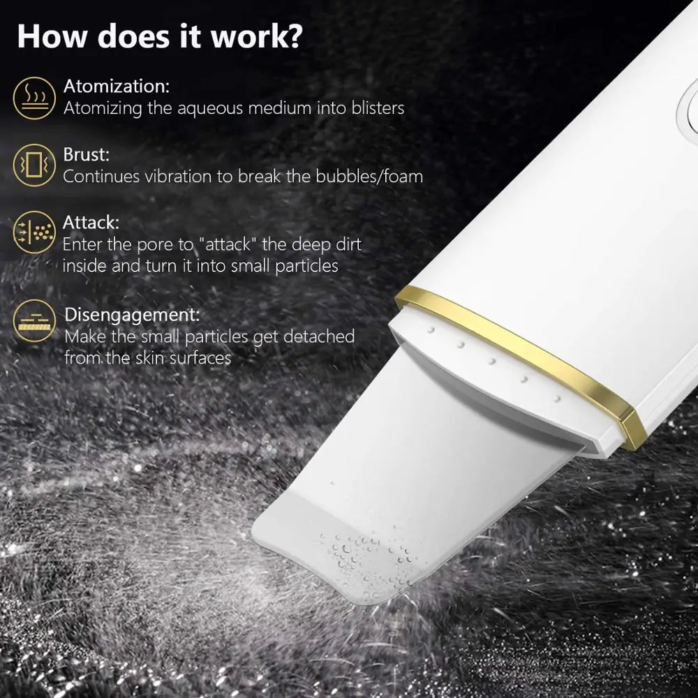 Beauty Ultrasonic Skin Scrubber Beauty Ultrasonic Skin Scrubber