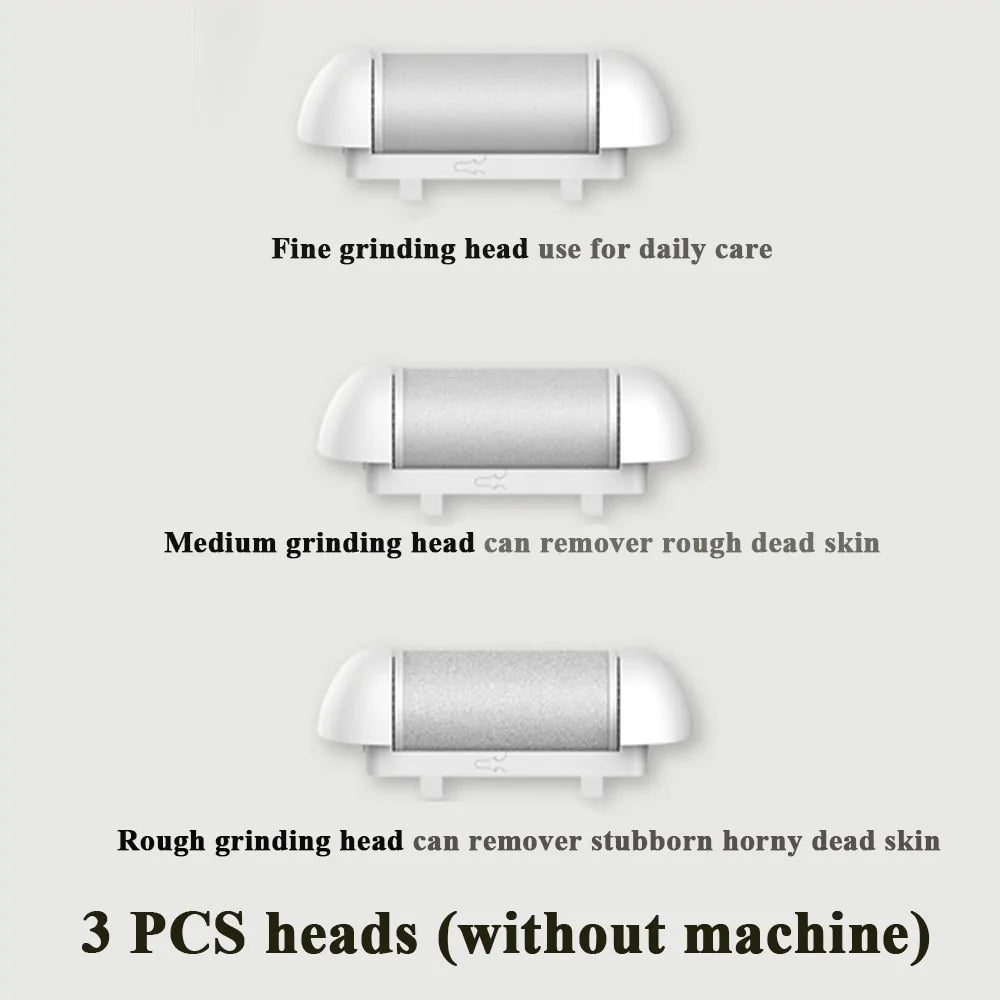 Electric Foot Callus Remover - 3 Heads Electric Foot Callus Remover - 3 Heads